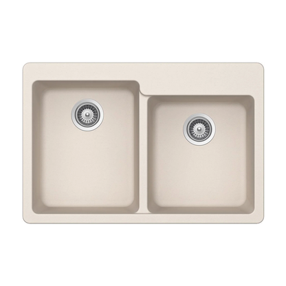 Pelican Crystallite Series PL-175 Granite Composite Double Bowl Sink