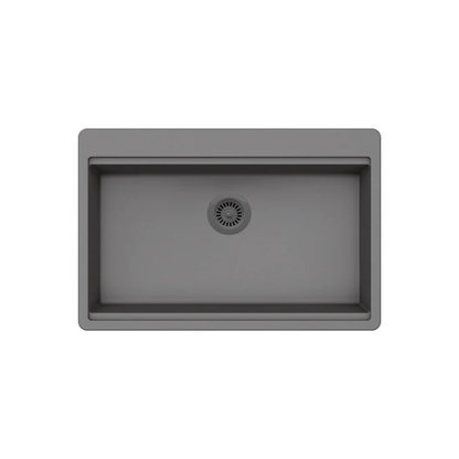 Pelican Crystallite Series PL-WS400 Granite Composite Workstation Sink