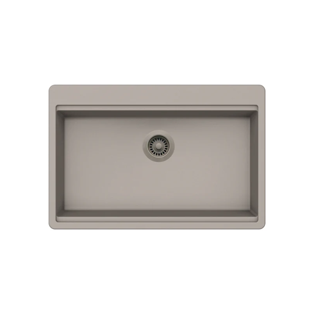 Pelican Crystallite Series PL-WS400 Granite Composite Workstation Sink