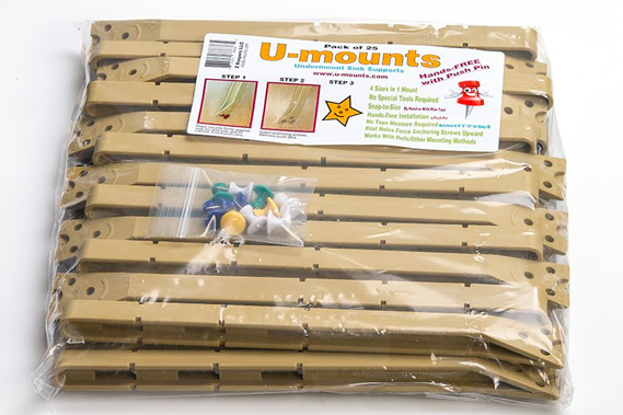 U-mounts Hands-Free Undermount Sink Supports